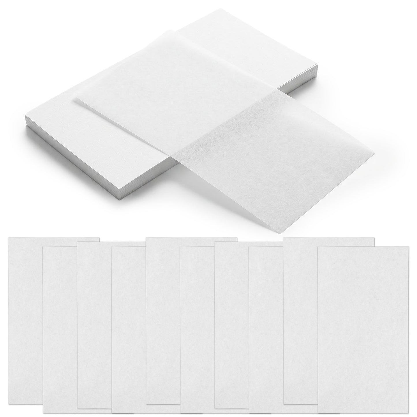 200 Pcs Perm Papers, Disposable End Papers for Hair Perm, High Temperature Resistance Hair Wrap Paper, Curling Paper Styling Accessories for for Home Salon Cold and Hot Perms(5.9 x 3.15 Inch)
