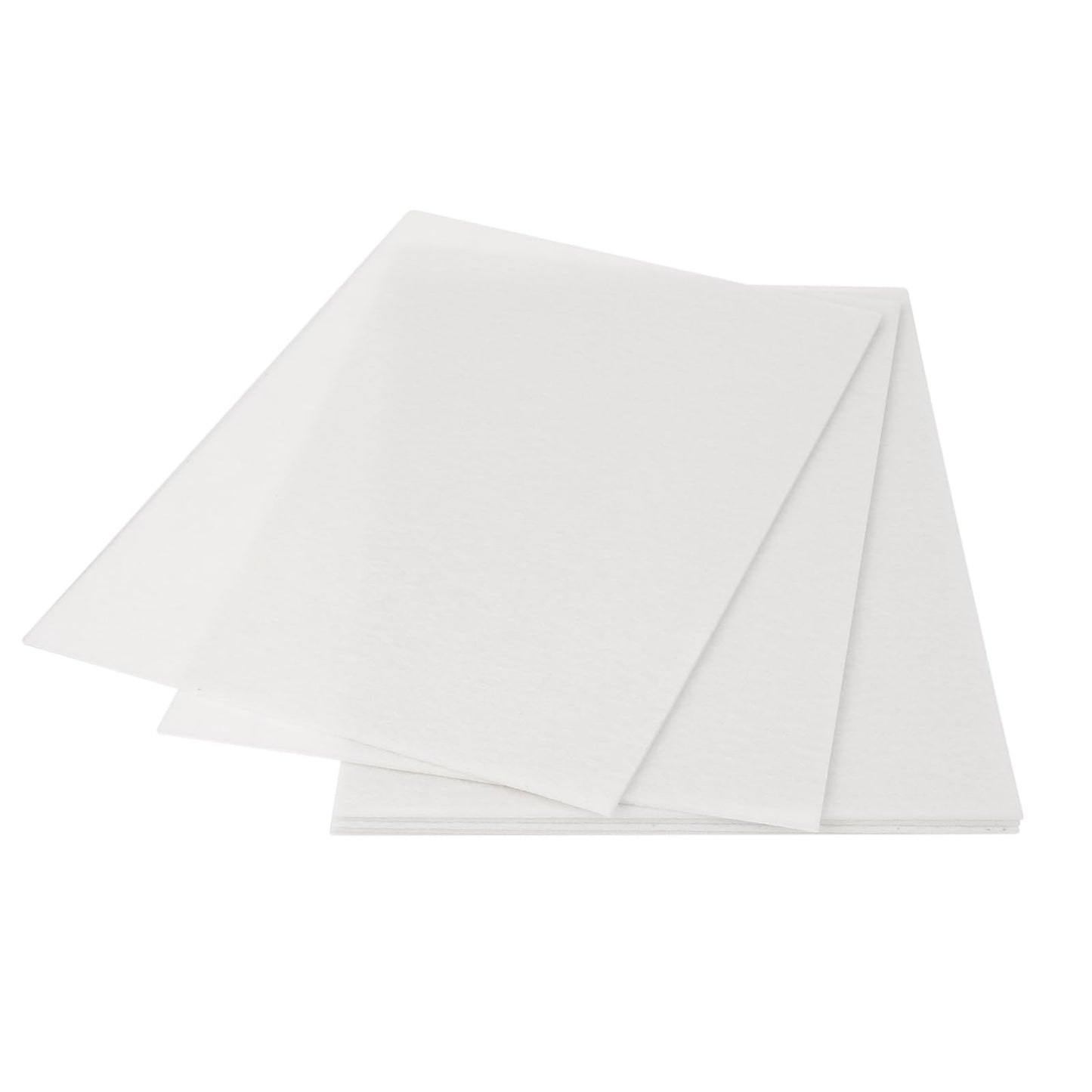 8 pcs Stiff Felt Sheets Craft Thick Felt Fabric 30 x 20cm 2mm Rectangles for DIY Sewing Decoration Manual Teaching Materials Spatchwork Gift Wrapping and Arts Crafts Christmas Costumes (White)