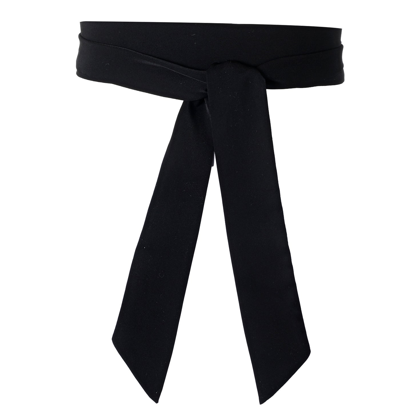 Josojoou Chiffon Black Sash Belt, Long Satin Ribbon Scarf Belt, Self Tie Waist Bow Tie Belts for Women Dresses Bridal Wedding(71 x 2 inch)