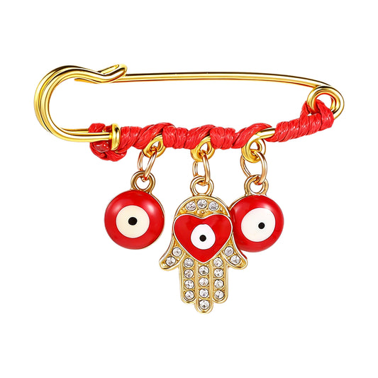 Decorative Safety Pins For Clothing Pearl Brooch