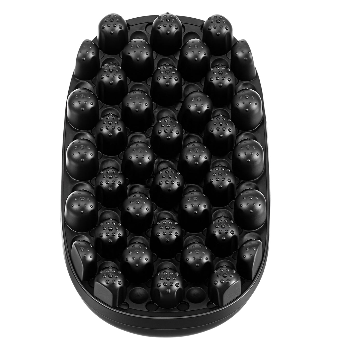1 Pcs Black Rubber Curling Hair Brush Twist King Sponge for Afro Hair Small Tooth Washable Durable Curl Sponge Styling Tool for Men Women Curly Coiled 4C Hairs Twist Barber Styling Supplies