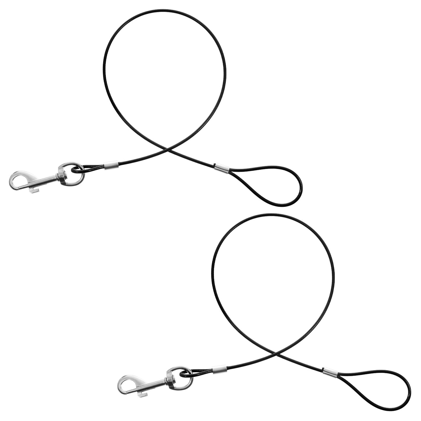 Chew Proof Dog Leash,Metal Cable,Great for Large Dogs and Teething Puppies,Dog Chains