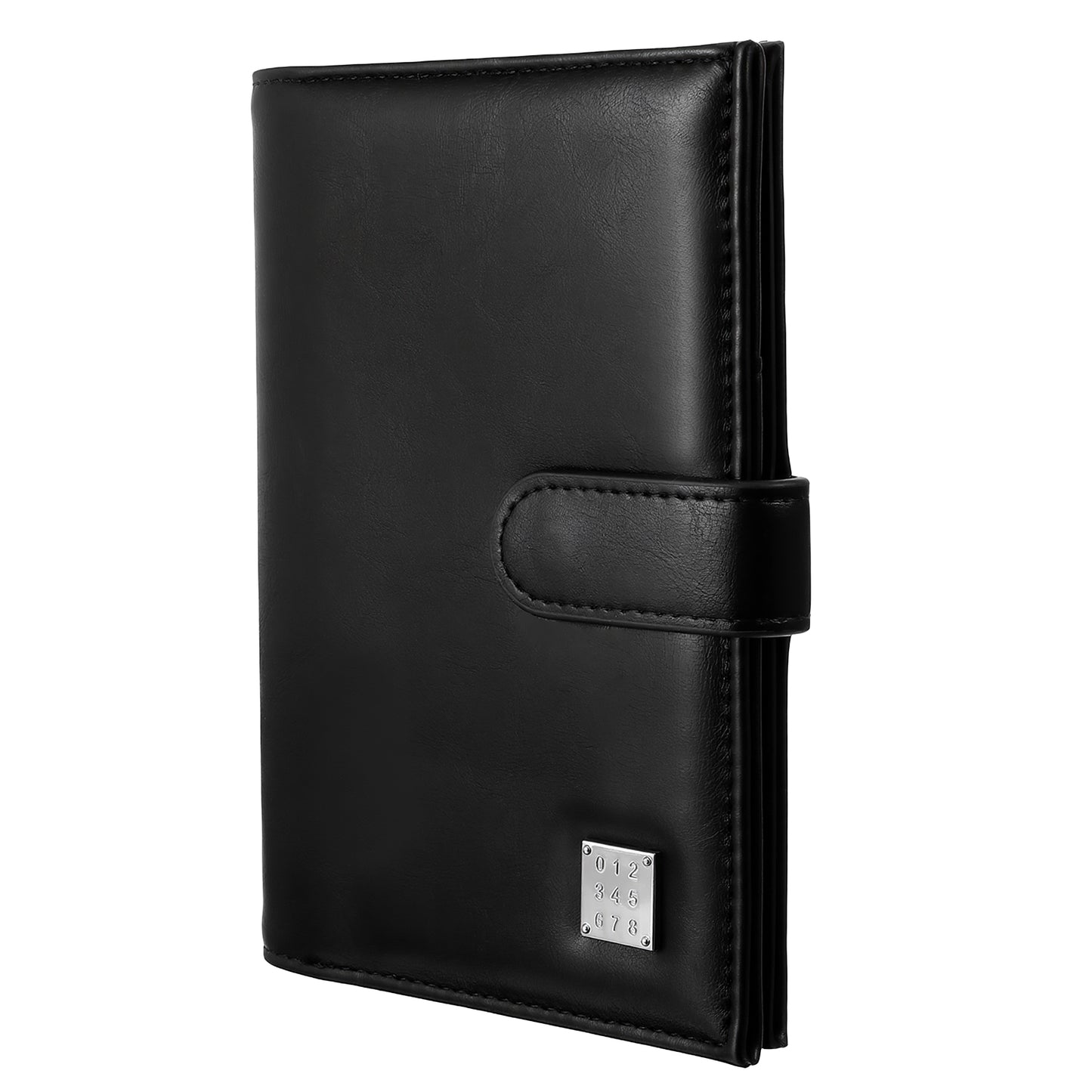 Tucnoeu Passport Holder Cover, RFID Blocking Document Organizer Clutch Bag, Passport Wallet for Travel with Safe Zipper Closure, PU Leather Credit Cards Case Cover Travel Wallet