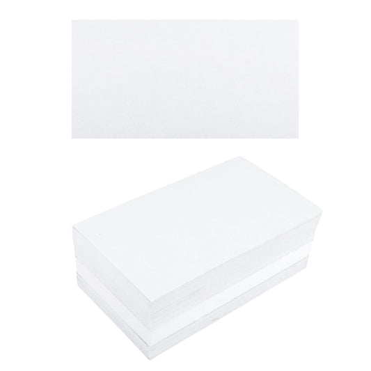 100 Pack Thick White Card Stock for Card Making Blank Heavy Cardstock Paper White Printer Paper Scrapbook Cardstock Sugar Paper Invitation White Construction Paper for Kids Adults(2x3.5 inches)