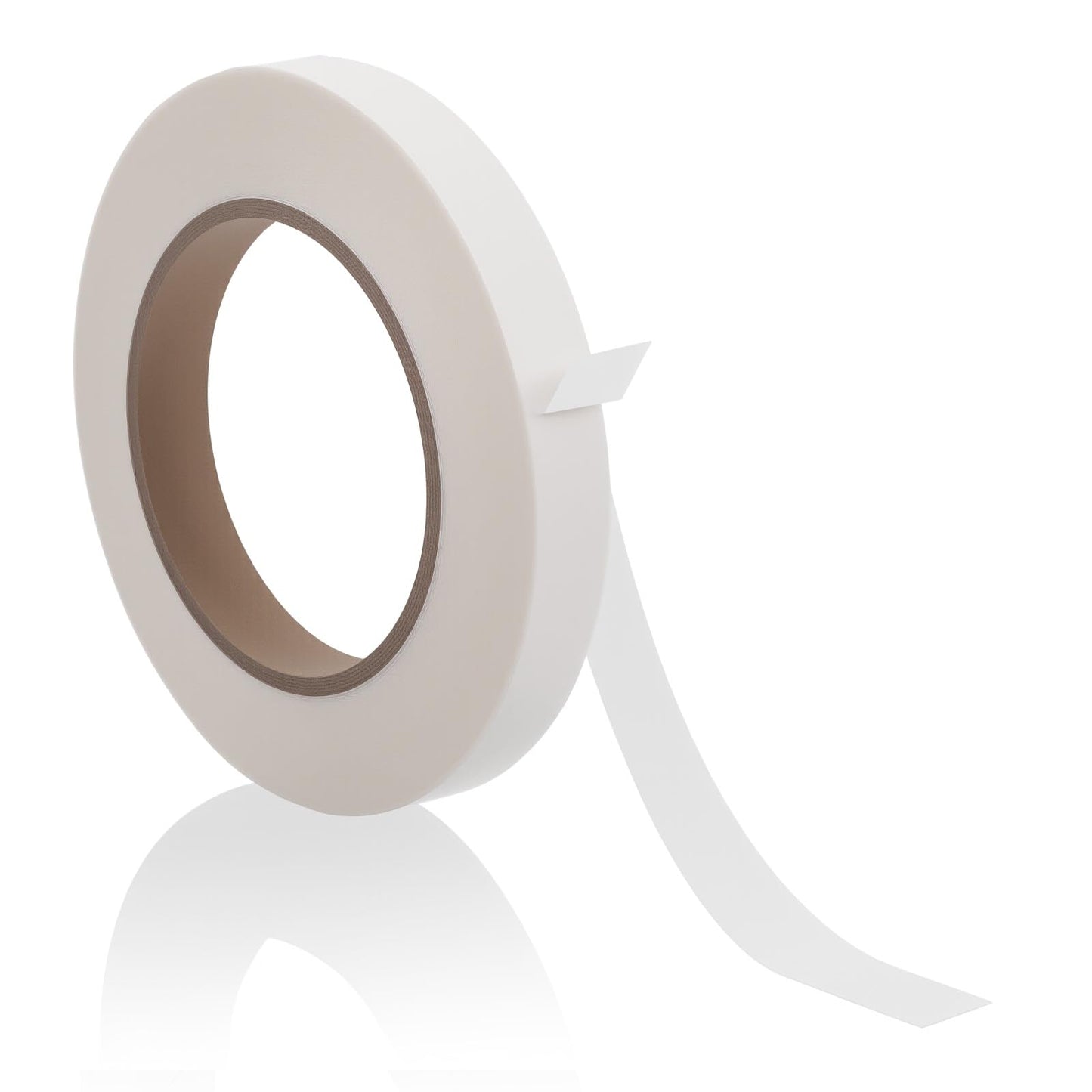 Josojoou Hemming Tape– 3/5 INCH x 50 Yards, Iron-On Hem Fabric Tape Adhesive, Hemming Tape for Pants Curtains, No Sew & Washable Hem Tape(White)