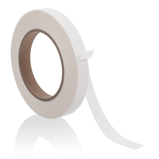 Josojoou Hemming Tape– 3/5 INCH x 50 Yards, Iron-On Hem Fabric Tape Adhesive, Hemming Tape for Pants Curtains, No Sew & Washable Hem Tape(White)