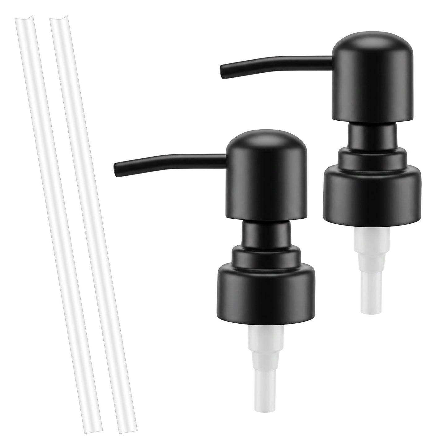Set of 2 Stainless Steel Soap Dispenser Replacement Pump Soap Dispenser Pump Head