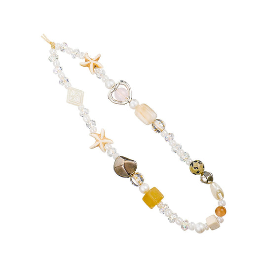 Cute Phone Charms Strap Beaded Phone Chain Wristlet Phones Bracelet Strap