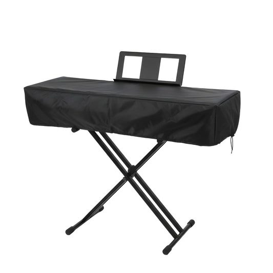 61 Key Keyboard Case - Waterproof Dustproof Electric Piano Keyboard Cover with Music Stand Zipper Adjustable Drawstring - Soft Fabric Piano Cover for 61 Keys Digital Pianos