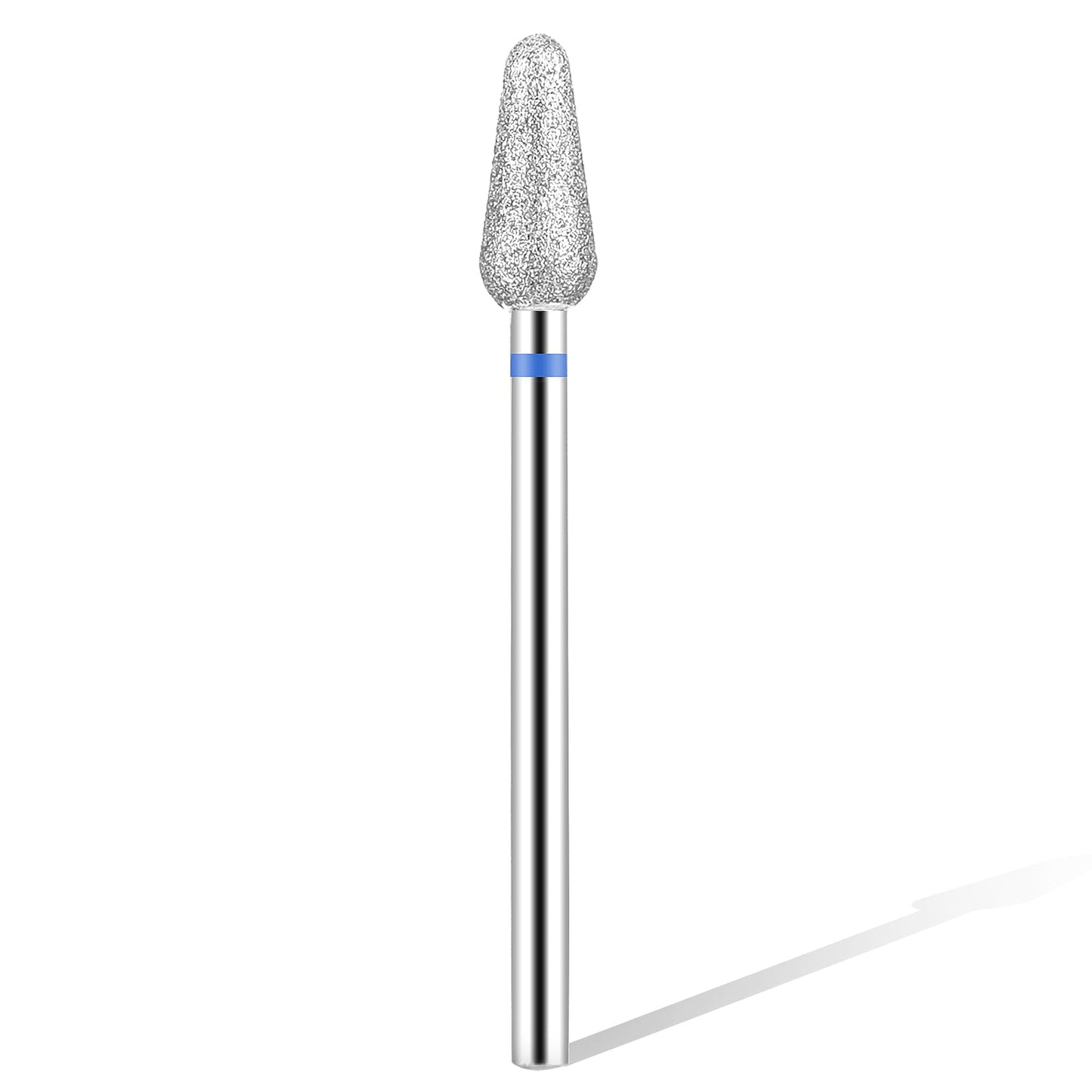 Lusofie 1PCS Russian Manicure Pointed Style Nail Drill Bits ，3in32 inch Alloy Cuticle Drill Bits For Nails,Professional Manicure Supplies,Under Nail Cleaner Cuticle Remover Nail,For Nail Tech Supplies