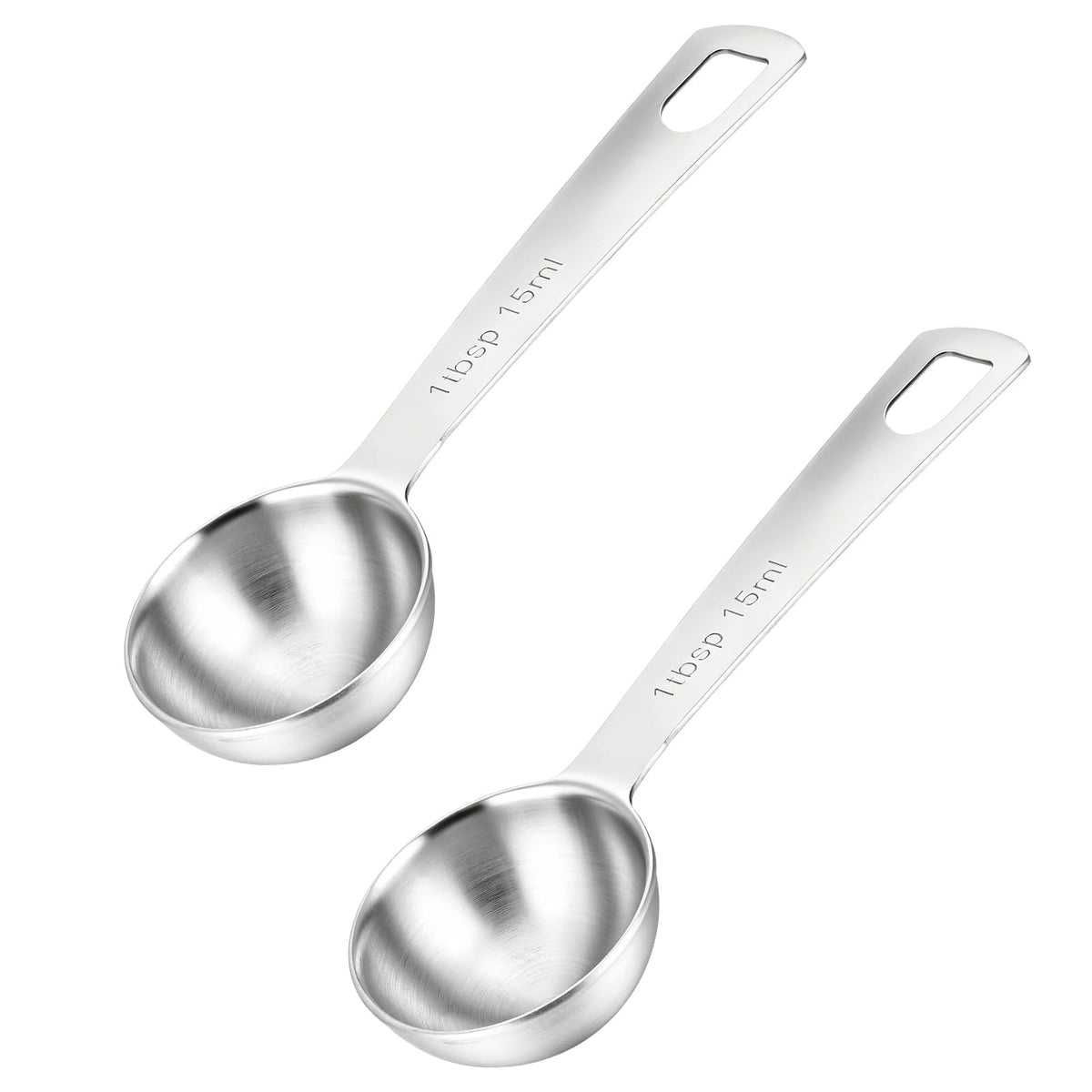 Coffee Spoons Stainless Steel 15 ml Dosing Spoon Set of 2