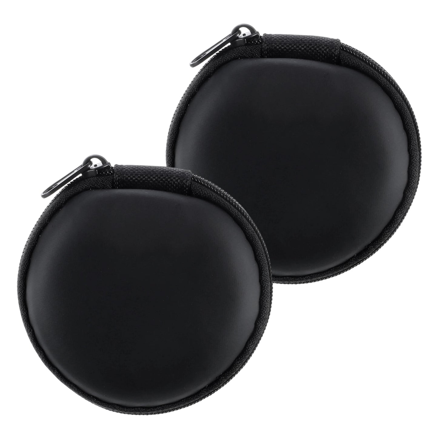 Tucnoeu Mini-Portable Hard Shell Earbuds Case for EarPods, USB-C Wired Ear Buds, Samsung Galaxy Wired Earbuds, Travel Case for Earphones, Earplugs, and Accessories (1, Black)