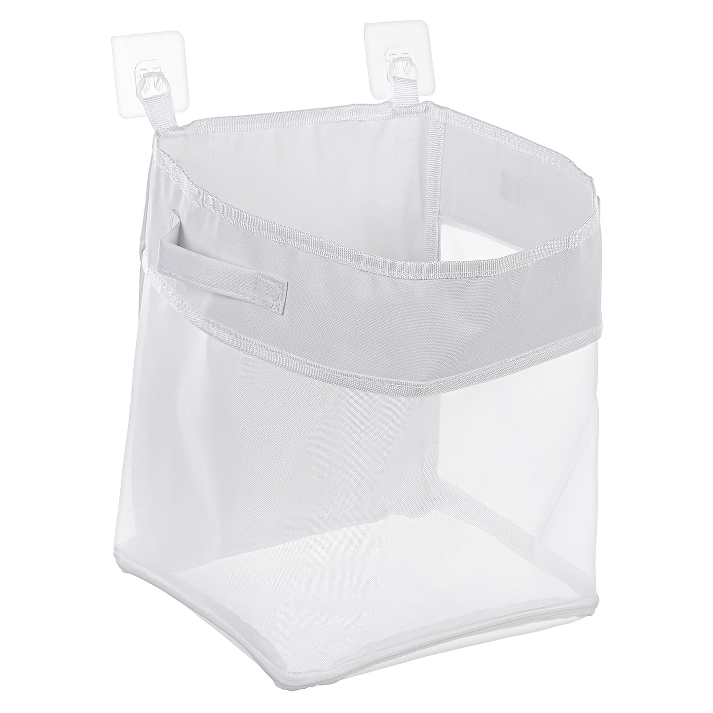 Bath Toy Organizer, Mesh Bathtub Toy Storage Large Capacity Shower Toy Holder Wall-Mounted Large Opening Quick Access Bath Toy Basket Toddler Bath Gift