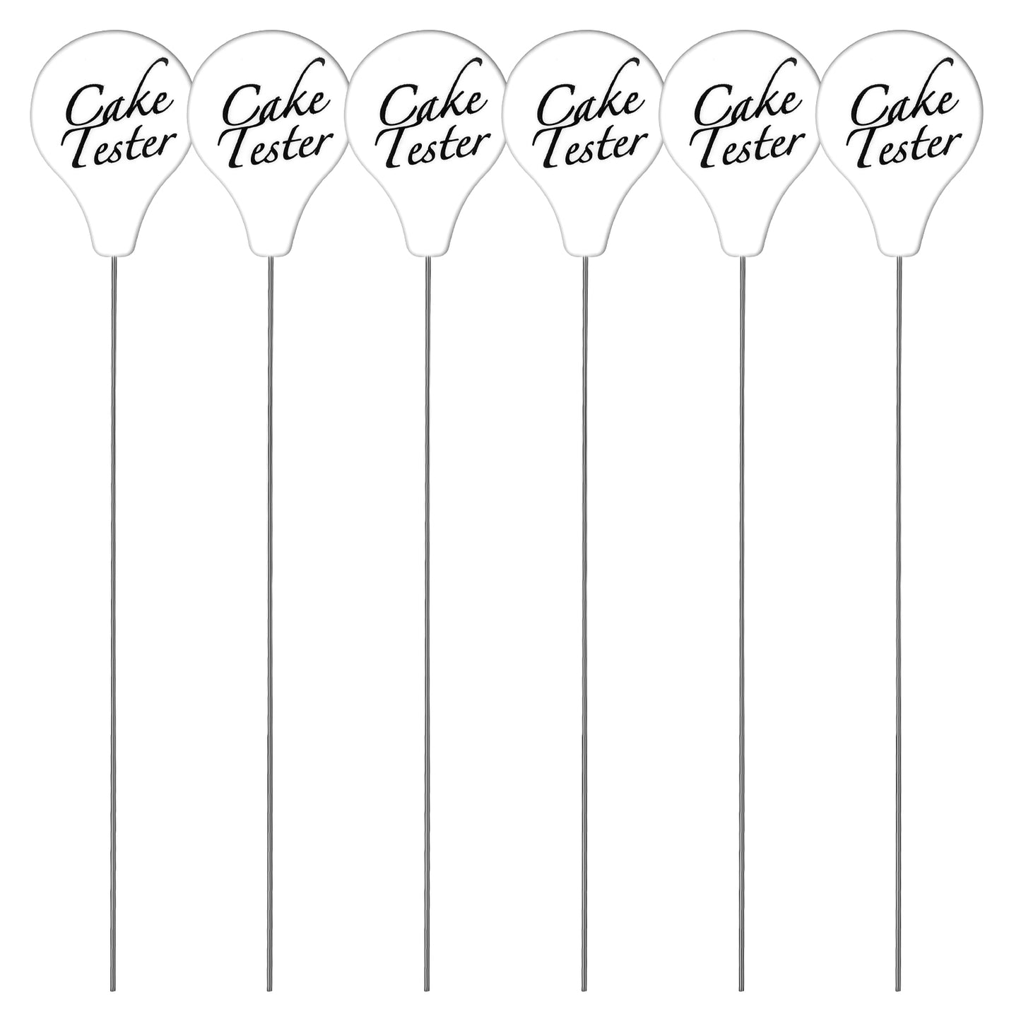 Cake Tester for Baking 4Pcs Stainless Steel Cake Tester Needles Reusable Cake Tester for Baking Doneness Kitchen Practical Tools, 7.68 Inches