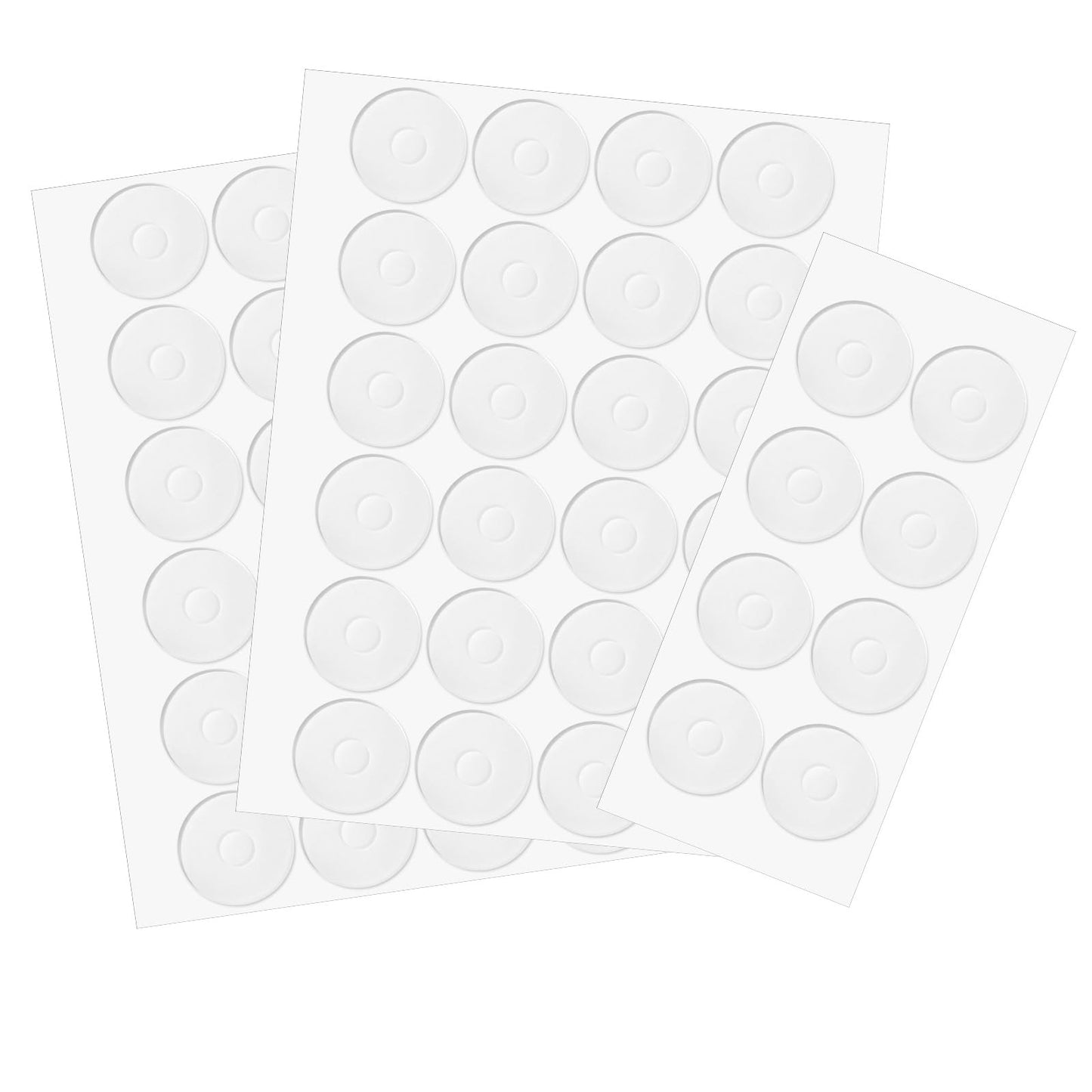 112 Pieces Non Slip Silicone Grips for Quilting Rulers & Templates, 48 Large and 48 Small Silicone Dots Grip Stickers