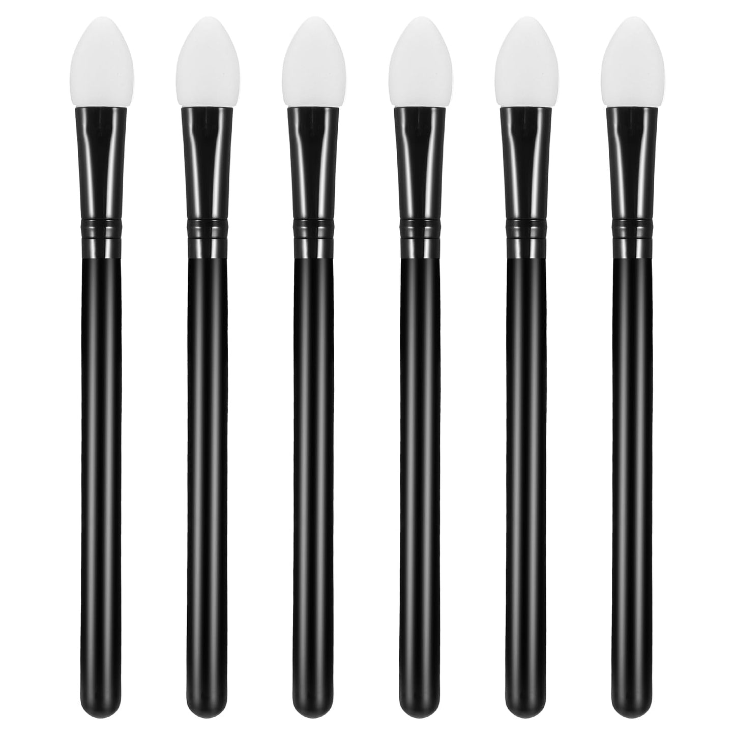 6 Pcs Eye Shadow Brush Silicone Makeup Applicator Silicone Makeup Brush Eyeshadow Applicators Silicone Face Brush Eye Shadow Applicators Facial Brushes Esthetician