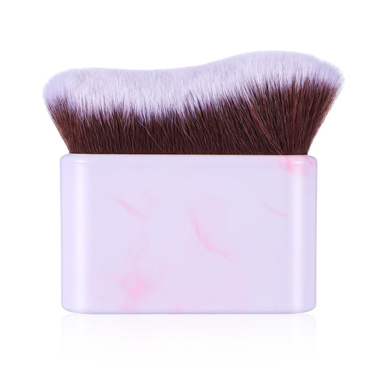 Self Tanning Brush Portable Body Makeup Brush, Soft Kabuki Brush for Self Tanner, Liquid Foundation Makeup Brush Professional Foundation Blending Brush for Body & Leg Makeup