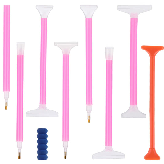 9PCS Diamond Art Pens Set, Diamond Art Accessories Painting Tools Diamond 5d Diamond Art Accessories Pen You Can Fill Painting Set