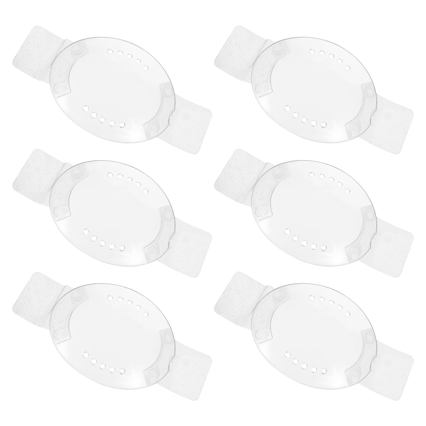 6Pcs Eye Patch Medical Plastic Eye Shield After Cataract Surgery for Patient Men Women,Clear Eye Patch for Eye Post-Operative Recovery