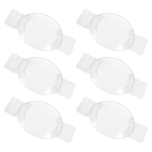 6Pcs Eye Patch Medical Plastic Eye Shield After Cataract Surgery for Patient Men Women,Clear Eye Patch for Eye Post-Operative Recovery
