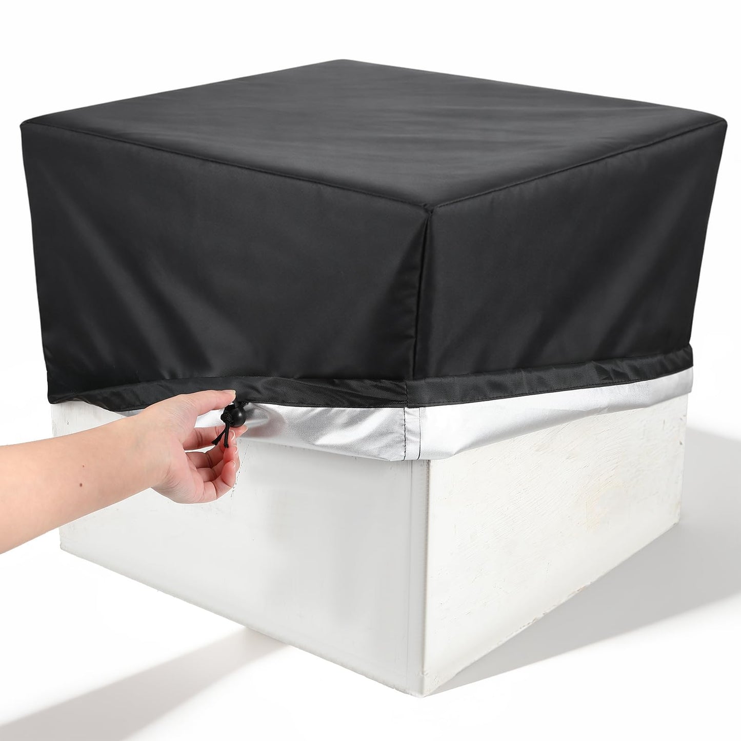 Printer Dust Cover, Universal Anti-Static Waterproof Black Printer Cover for Most Printers