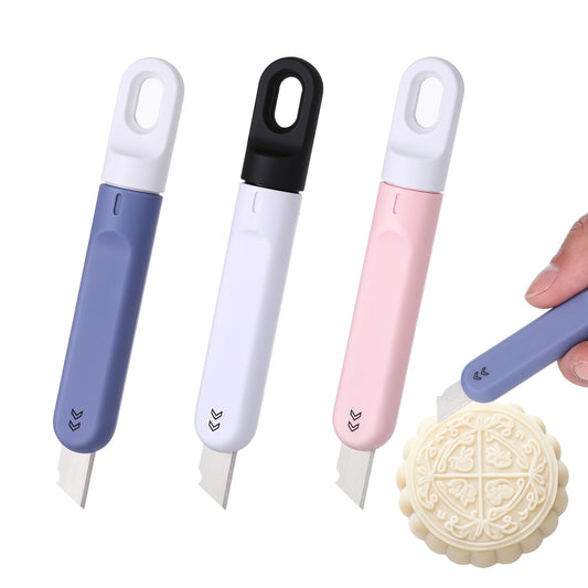 Lusofie 4 Pcs Scoring Knife for Bread Baking Sourdough Razor Scorer Sourdough Scoring Tool Lame Bread Tool Sourdough Bread Knife