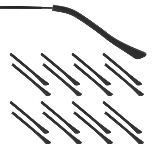 8 Pairs Silicone Glasses Arm Covers Anti Slip Glasses Ear Grips Eyeglass End Tips for Thin Metal Eyeglass Sunglasses Legs