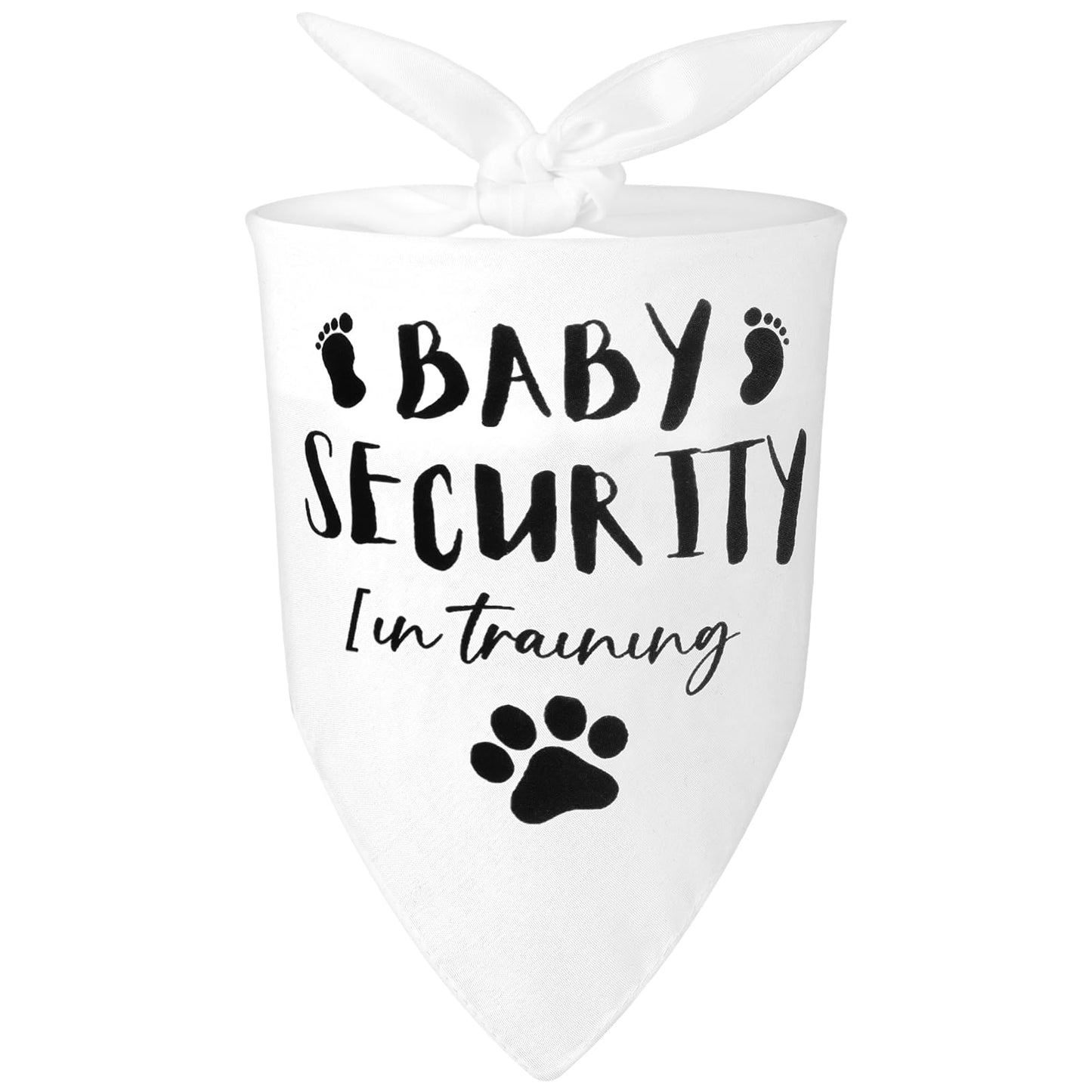 Dog Bandana Pregnancy Announcement Bandana for Dogs Baby Security Printed Dog Scarf Comfortable Monogram Triangle Scarf washable pet scarf pet accessories for Large Dogs