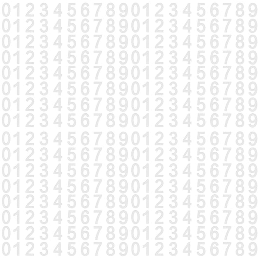 80 Pcs White Mailbox Numbers Stickers 1.5 Inch Reflective Vinyl Number Stickers 1-10 Waterproof White Address House Numbers for Outside Number Decals Adhesive Stick On Numbers for Mailbox Home Signs