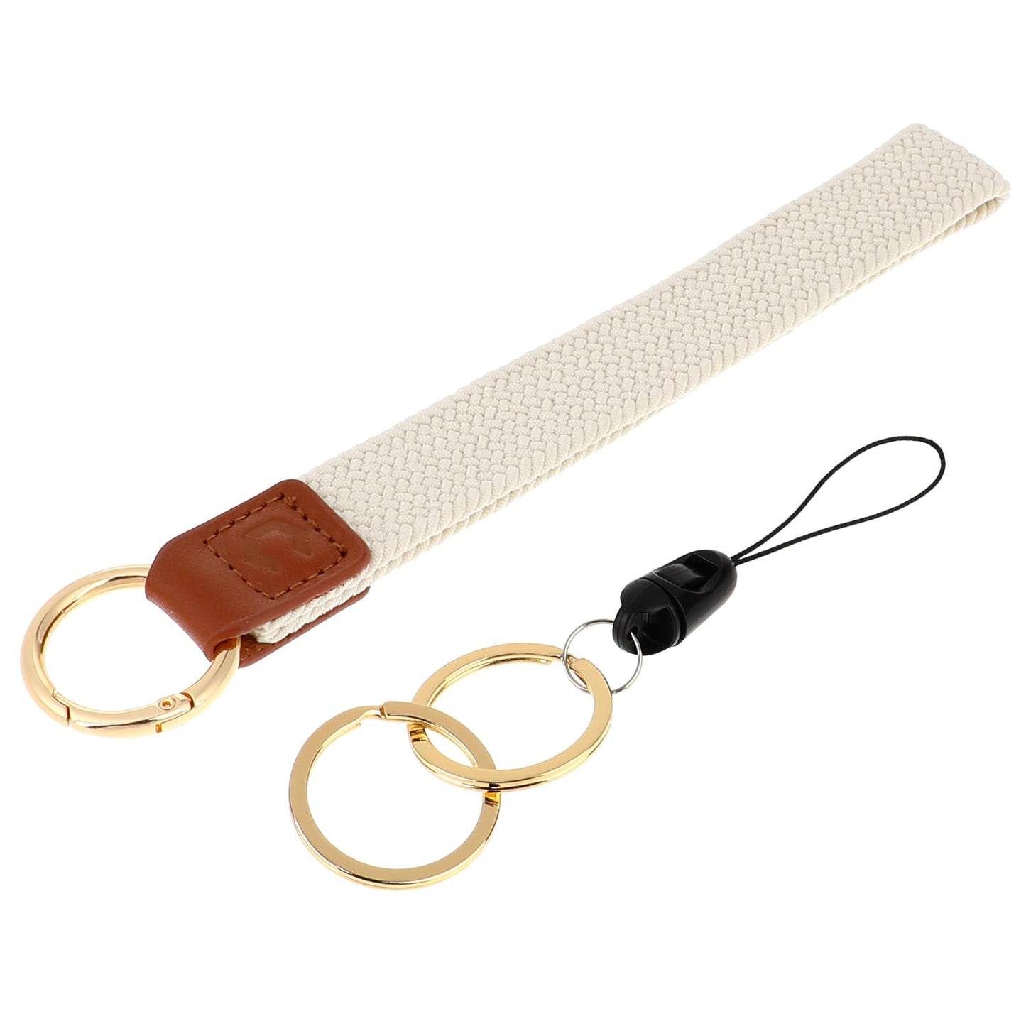 Lusofie Wrist Lanyard Keychain Car Key Lanyard Wrist Phone Wrist Keychain Lanyard for Keys Case Wallet ID Card Badges