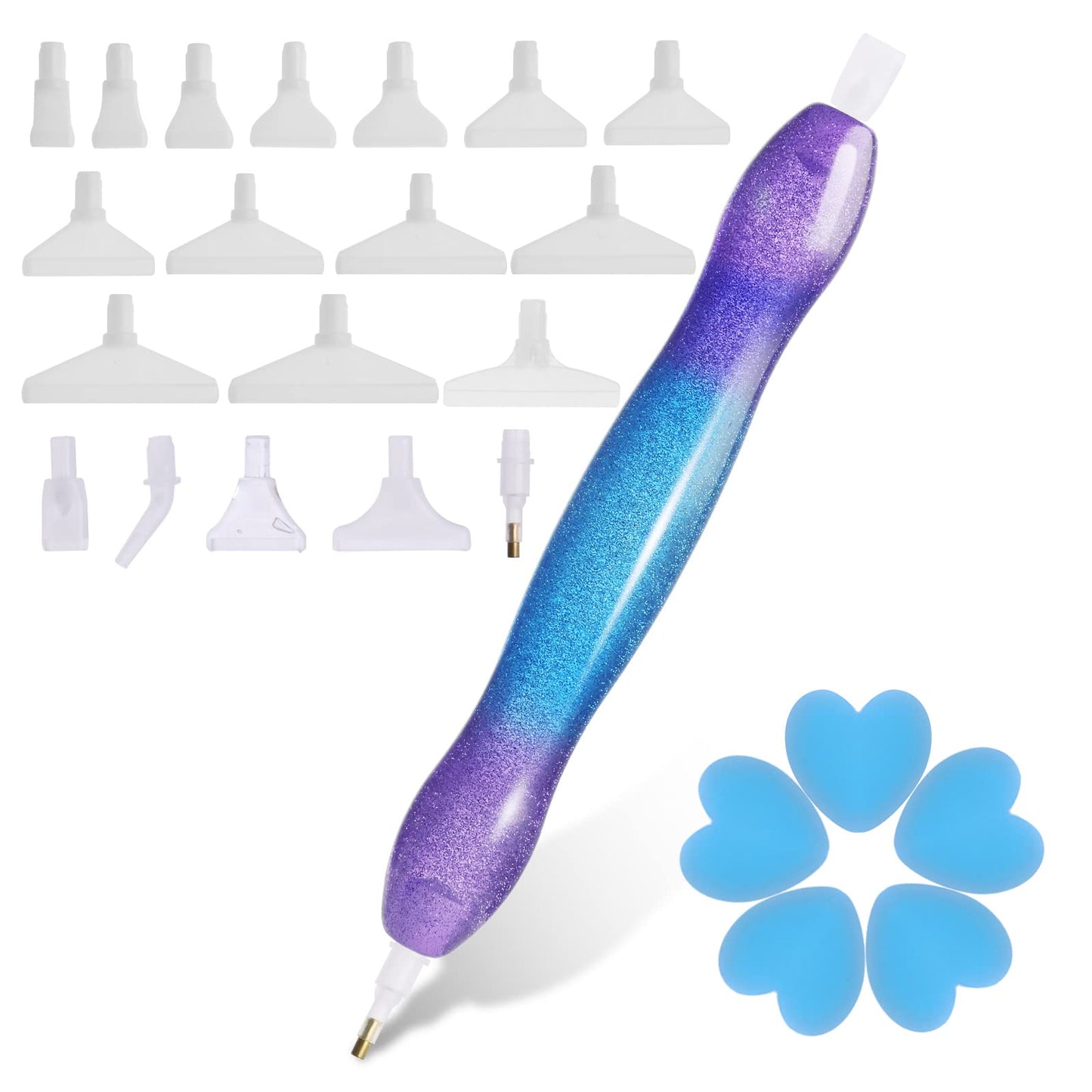 Lusofie Diamond Painting Pen, 5D Diamond Painting Accessories Tool Kit Drill Pen Diamond Art Pen for Diamond Painting Nail Art Cross Stitch Decoration Diamond Art