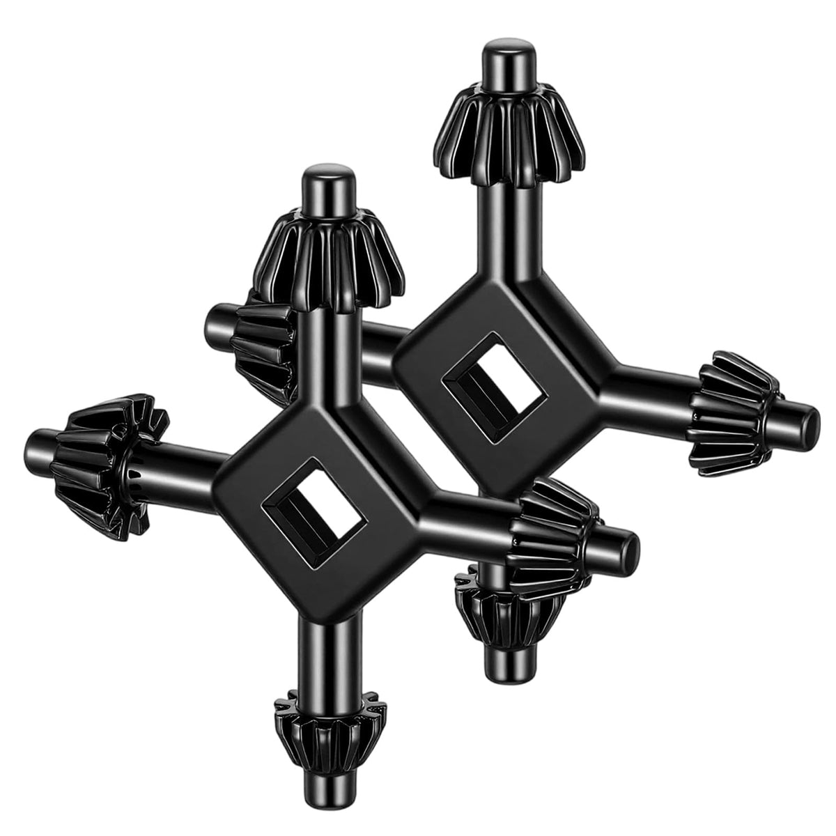 2Pack Drill Press Chuck 4 in 1 Drill Chuck Key 1/4" 3/8" 5/8" Sizes