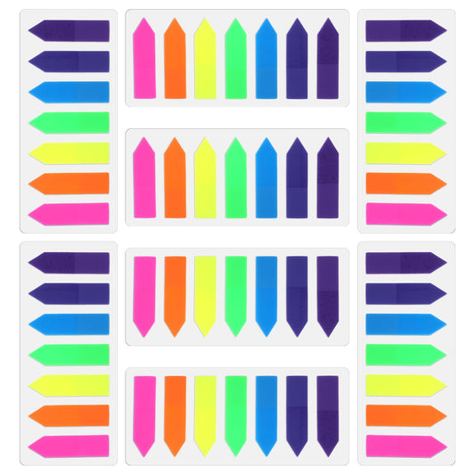 1120pcs Mini Sticky Index Tabs,7 Color Arrow Sticky Tabs,Tabs for Annotating Books,Mini Sticky Notes Tabs for School and Office, Page Markers