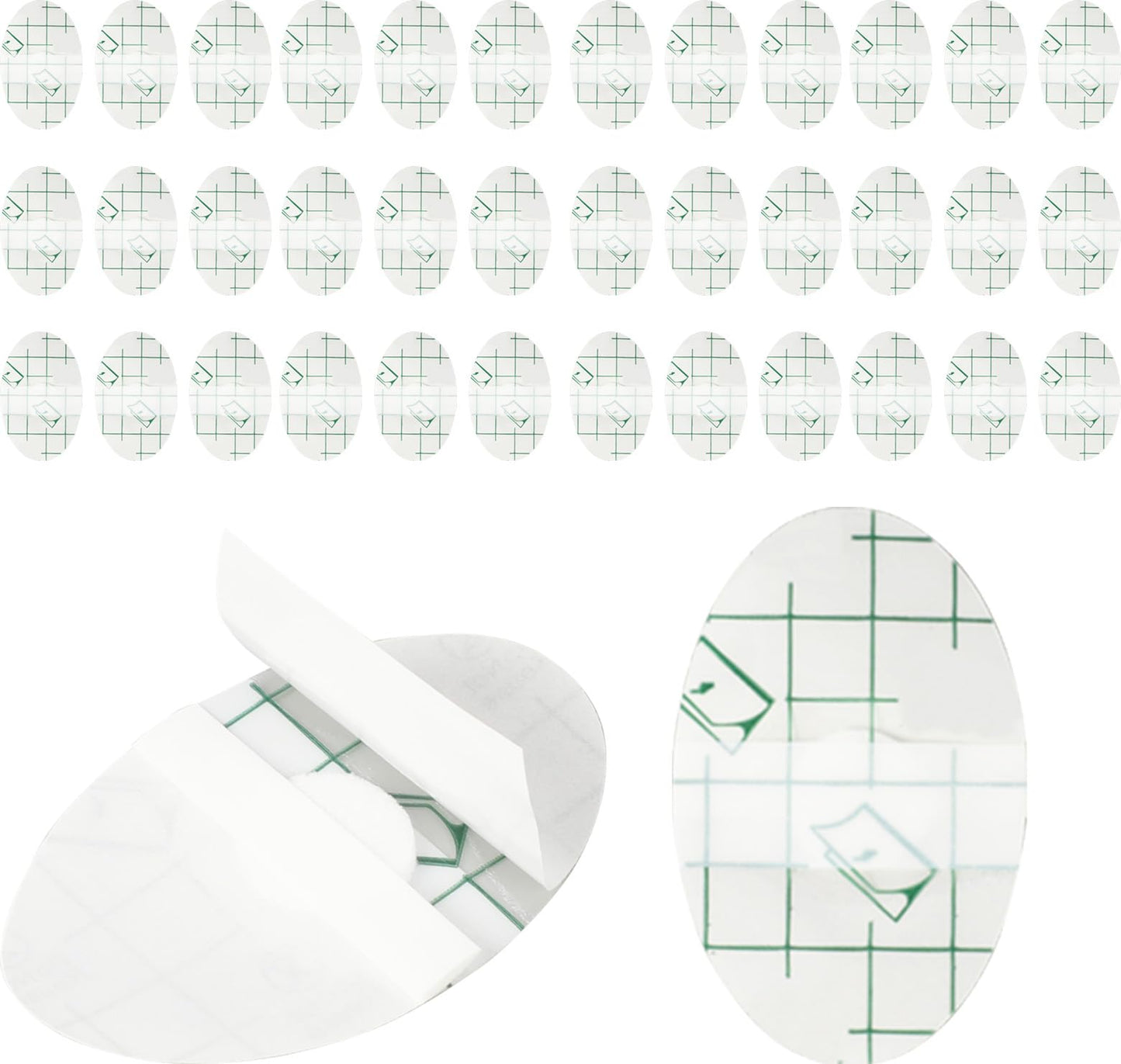 60Pcs Baby Waterproof Ear Stickers Clear Swimming Ear Covers for Kids Shower Disposable Baby Ear Protection for Bath with Cotton Ear Plugs Ear Shower Caps for Shower Surfing and Other Water Sports