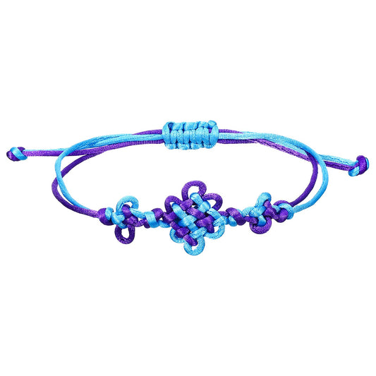 HaiFafafaing Adjustable Braided Rope for Women, Handmade Dual Color Friendship Bracelet, Friendship Matching Knot Bracelets, Accessories Gifts for Fans Decor