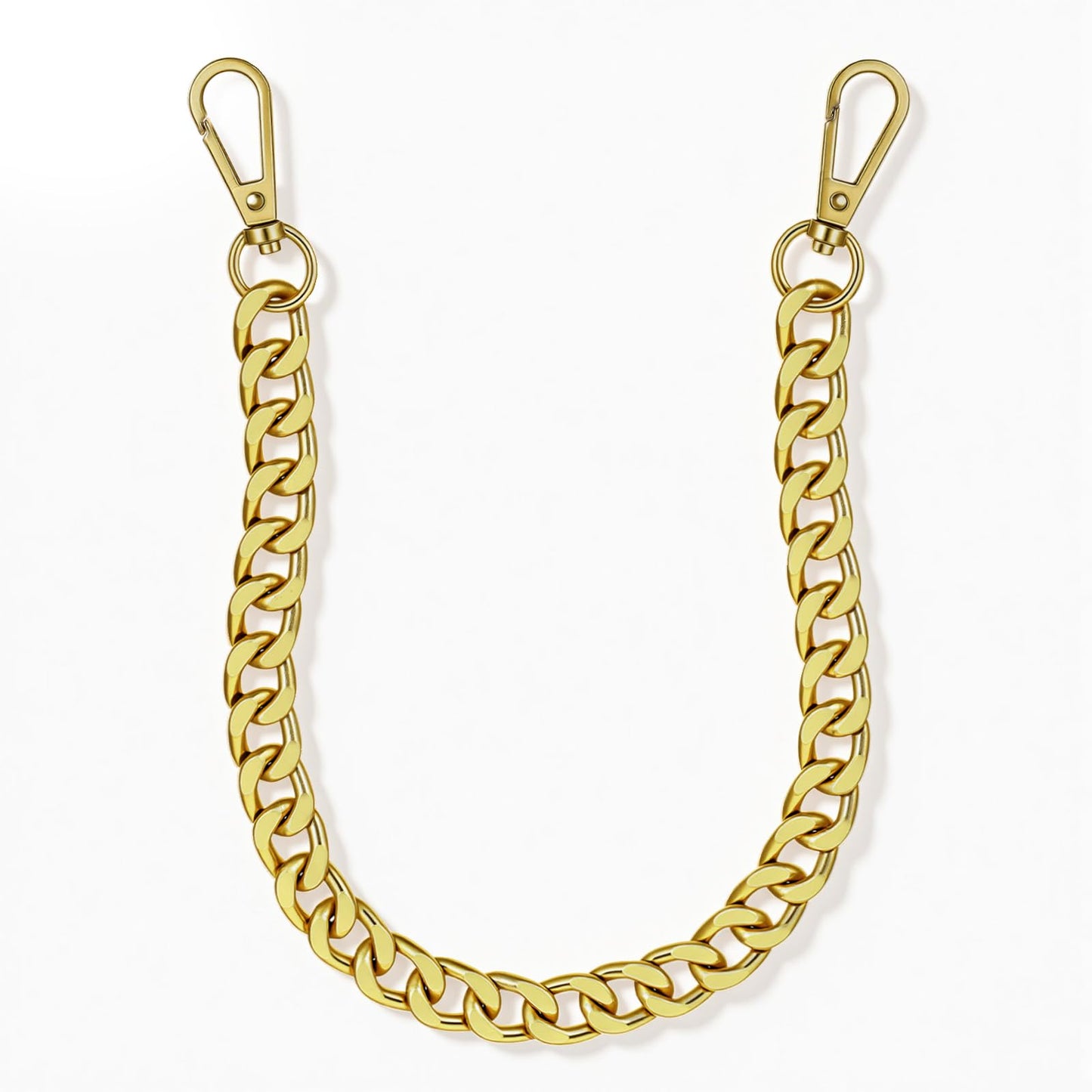 Purse Chain Strap 18'' Antique Gold Bag Chain for Handbags Metal Crossbody Purse Strap Replacement Bag Accessories