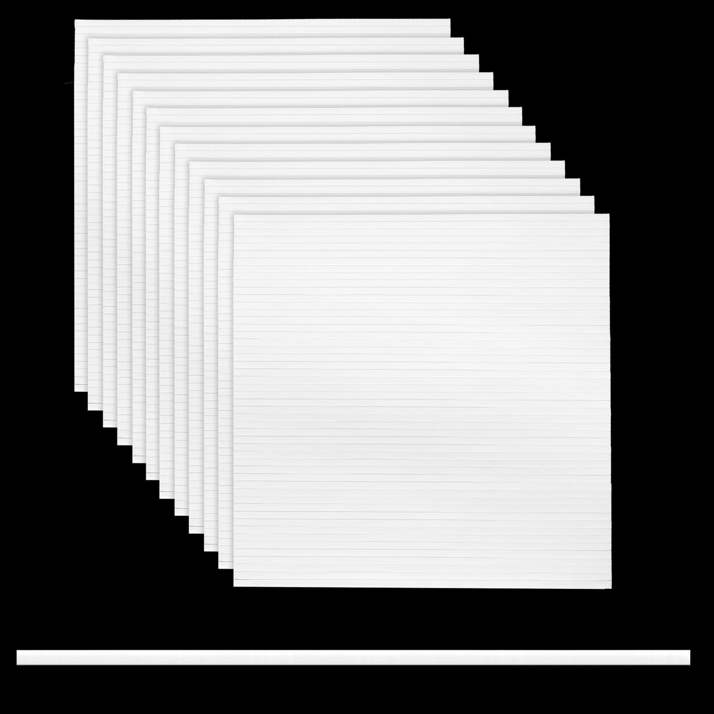 Lusofie 600 Pcs Double Sided Foam Tape Adhesive Strips Sticky Foam Pads Dual-Adhesive 3D Foam Tape Adhesive Strips 3mm Foam Pop Strips Foam Pop Strips Adhesive Mount for Shaker Card Scrapbooking DIY