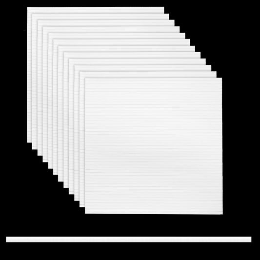 Lusofie 600 Pcs Double Sided Foam Tape Adhesive Strips Sticky Foam Pads Dual-Adhesive 3D Foam Tape Adhesive Strips 3mm Foam Pop Strips Foam Pop Strips Adhesive Mount for Shaker Card Scrapbooking DIY