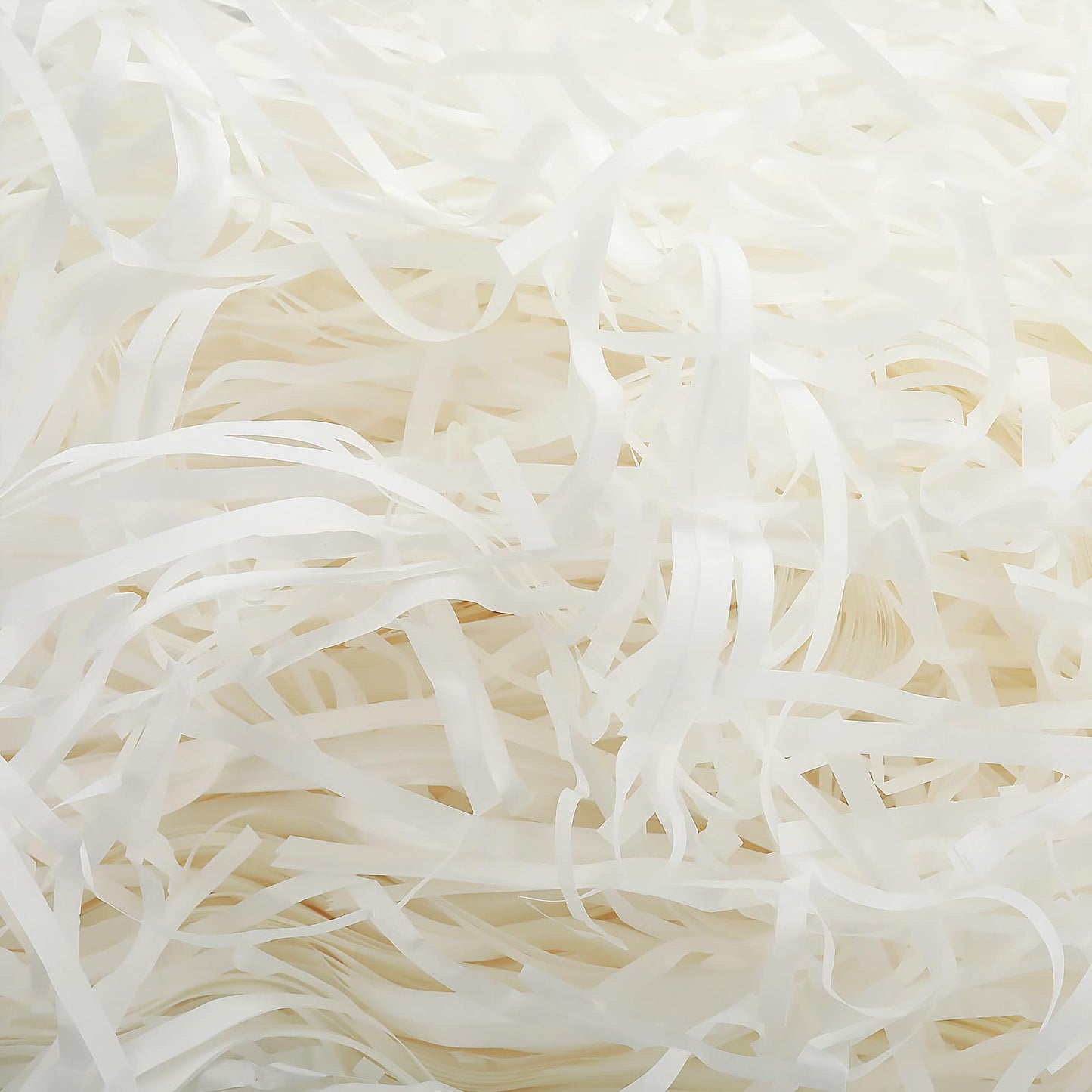 100g White Crinkle Paper Shredded Tissue Paper for Hampers and Gift Box Stuffing Raffia Paper Crinkle Cut Paper Shred Filler for Gift Box Filling, Basket Filler, Gift Packaging Decorations