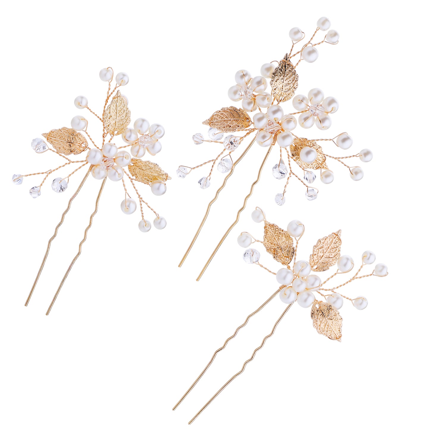 Pearl Bride Wedding Hair Pins