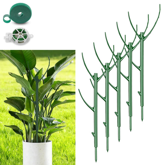 7 Pack Stackable Monstera Plant Support,11 Inch Plant Support Stakes for Indoor & Outdoor,Snake PlantSupport Structures for Vine Training & Stem Stabilization, Monstera, Pothos, Philodendron