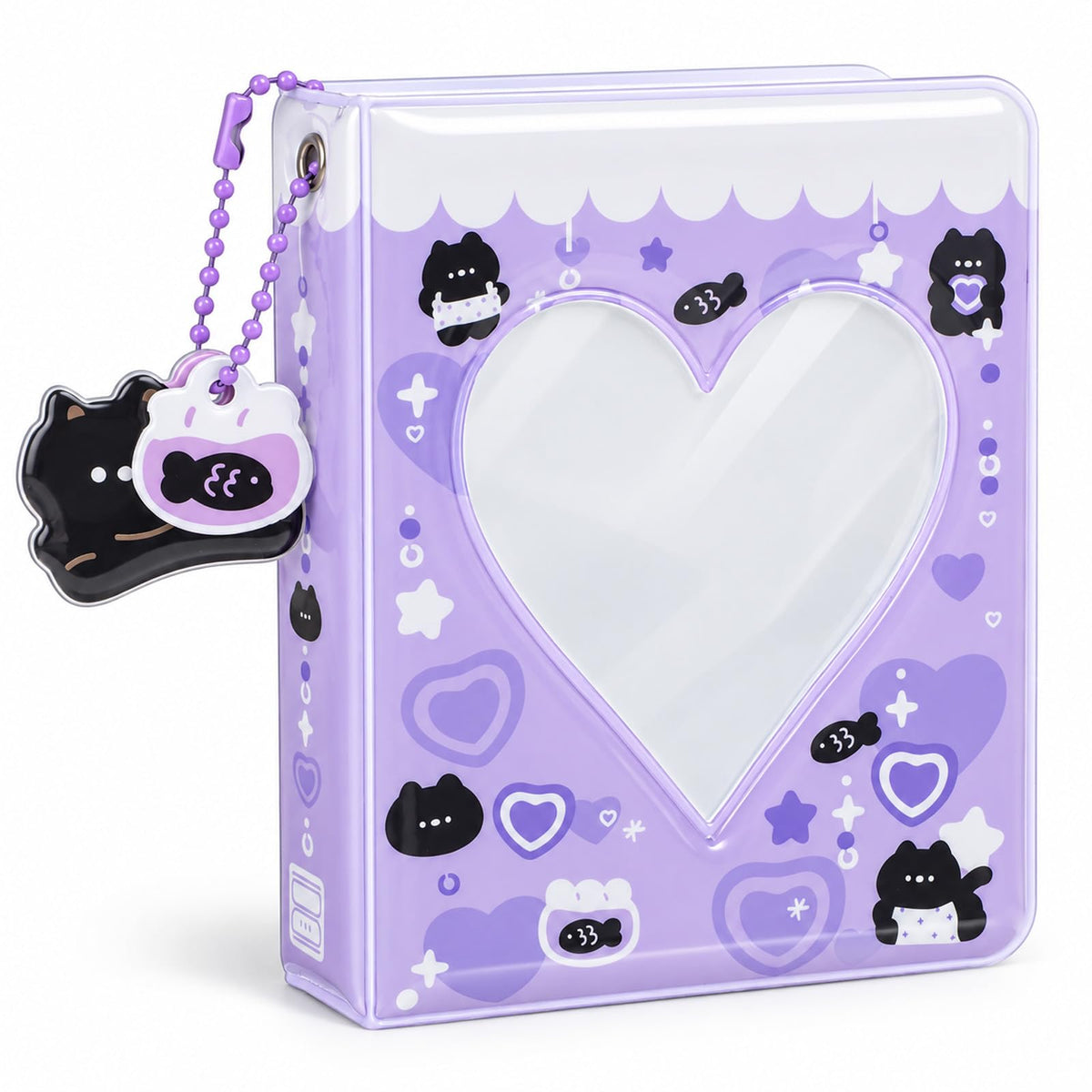 Mini Photocard Binder, 3 Inch Mini Photo Album, 40 Pockets