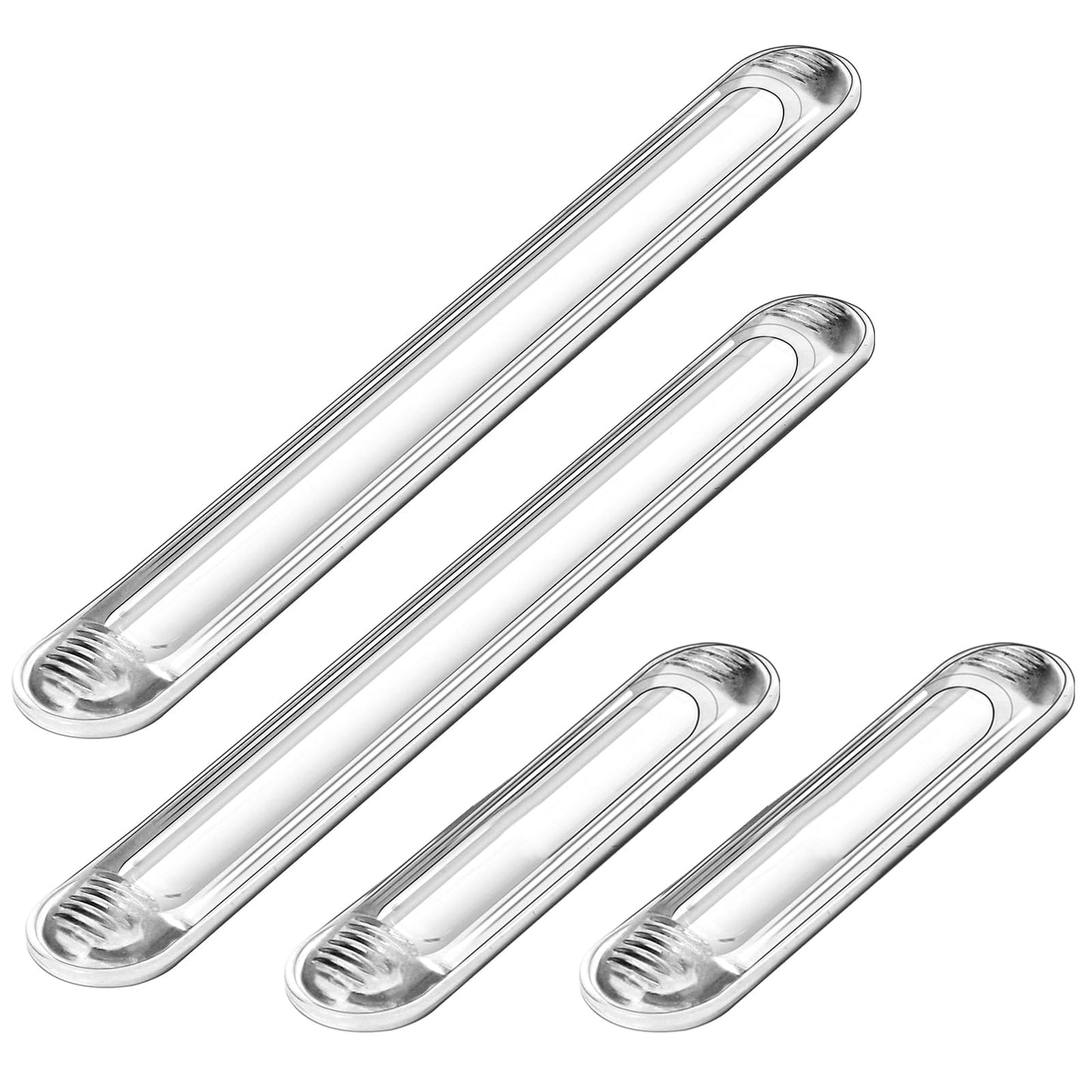 Silicone Door Bumpers for Walls 4pcs Cabinet Door Bumpers,Clear Wall Protector,Chair Wall Protector,Cabinet Stoppers Rubber,for Cabinet Door Car Door Drawer Toilet Lid