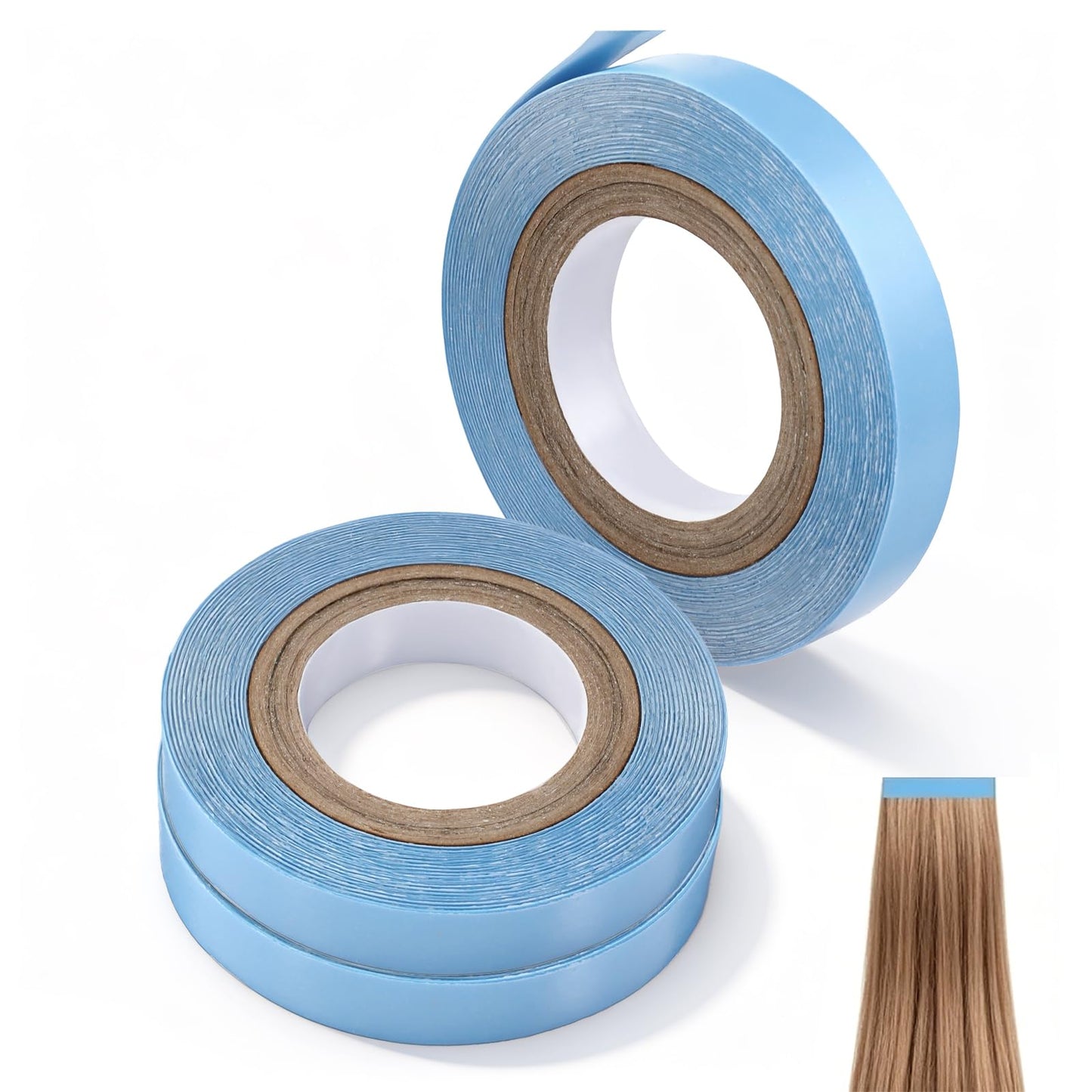3 Rolls Hair Extension Tape Double Sided Tape in Hair Extensions