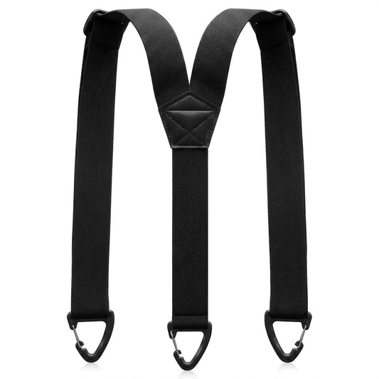 Fosaseua Hidden Suspenders for Men Heavy Duty Adjustable Button Suspenders