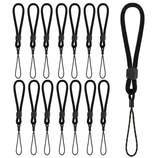 Lusofie 15 Pcs Short Lanyard for Keys Camera Strap Phone Case Lanyard Key Lanyards String Small Lanyards for Mobile Phone, Camara, USB Flash Drive