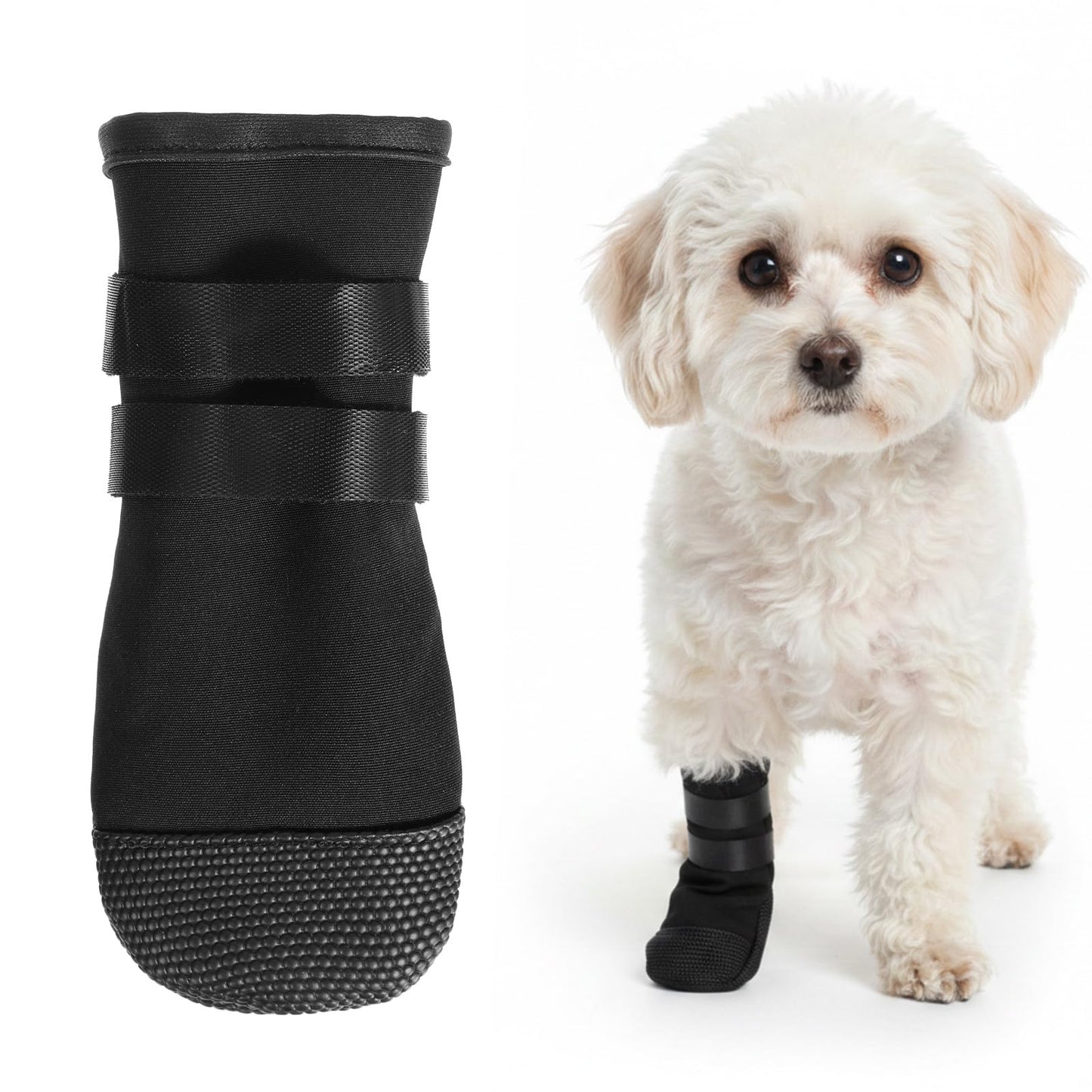 Dog Paw Wound Recovery Boot, Breathable Dog Shoes from Licking Wounds(S)