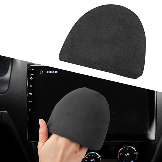 HaiFafafaing Microfiber Car Touch Screen Cleaner, Foldable Car Screen Cleaner for Vehicle Dashboard LCD Display, Interior Cars Accessories (Rectangular)