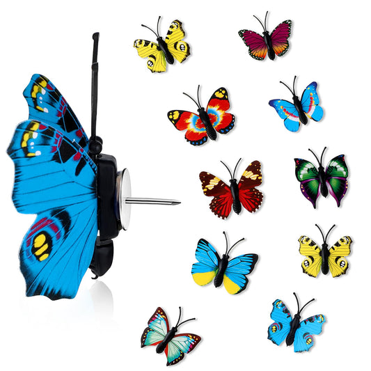 10-pack Butterfly Push Pins, Vision board Supplies Suitable for Bulletin Board Photo Wall Cork Board Home Office Decoration