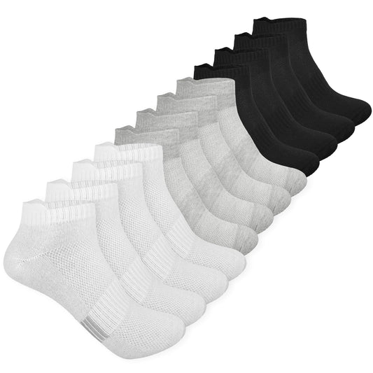 6 Pairs Ankle Socks for Women Athletic Socks Womens Running Low Cut Socks Sports No Show Socks for Sneaker and Boat Shoes